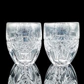 2PC WATERFORD CRYSTAL SOCIETY