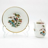 2PC WEDGWOOD KUTANI CRANE, MIN