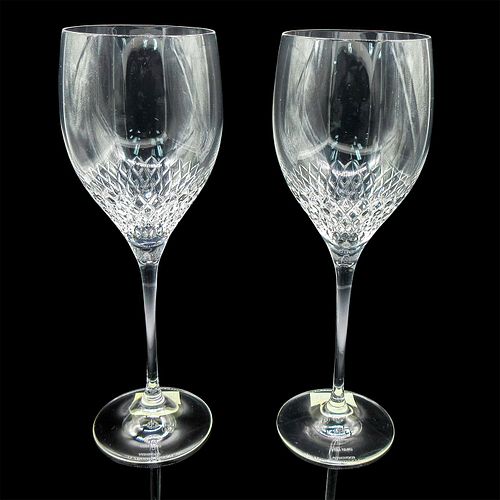 2PC WEDGWOOD VERA WANG CRYSTAL