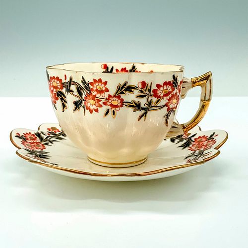 2PC WILEMAN PORCELAIN DAISY