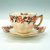 2PC WILEMAN PORCELAIN DAISY WR