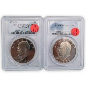 (2PC)1978-S 1976-S (PCGS) EISE
