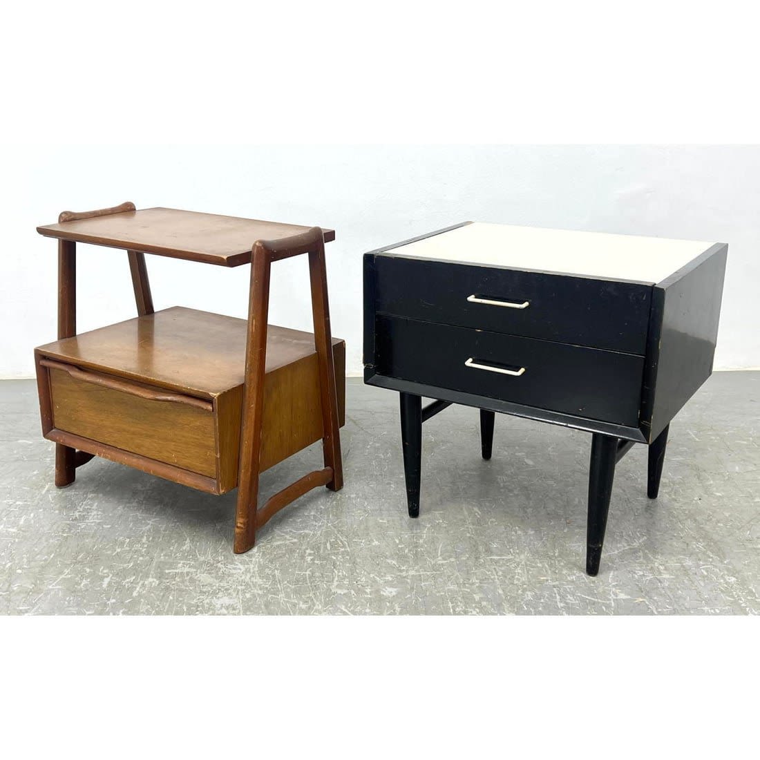 2pcs 50s Mid Century Modern