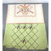 2pcs Chenille Bedspreads. ---