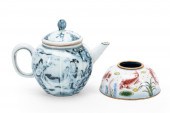 2PCS CHINESE MING STYLE TEAPOT