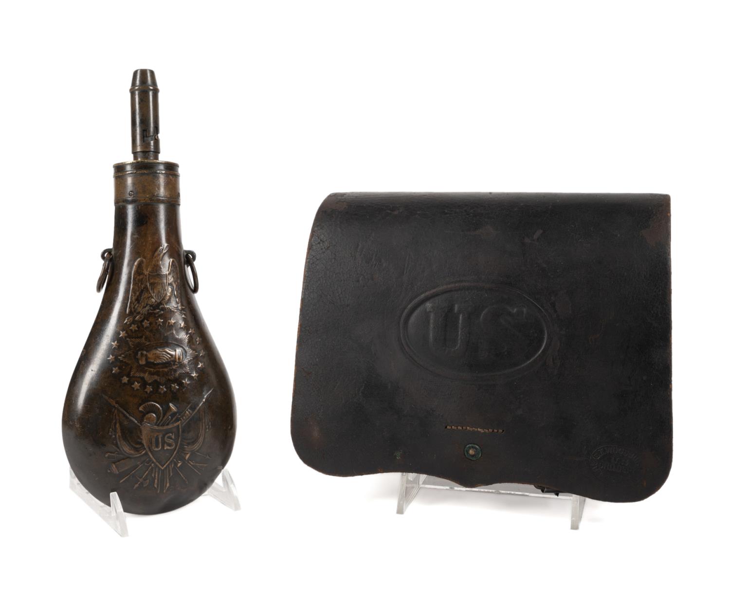 2PCS CIVIL WAR ERA MILITARIA,