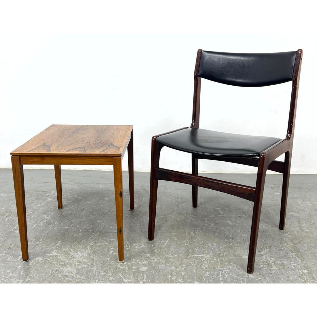 2pcs Danish Modern Rosewood
