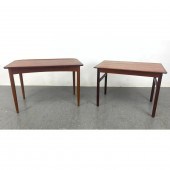 2pcs Danish Modern Teak Side T