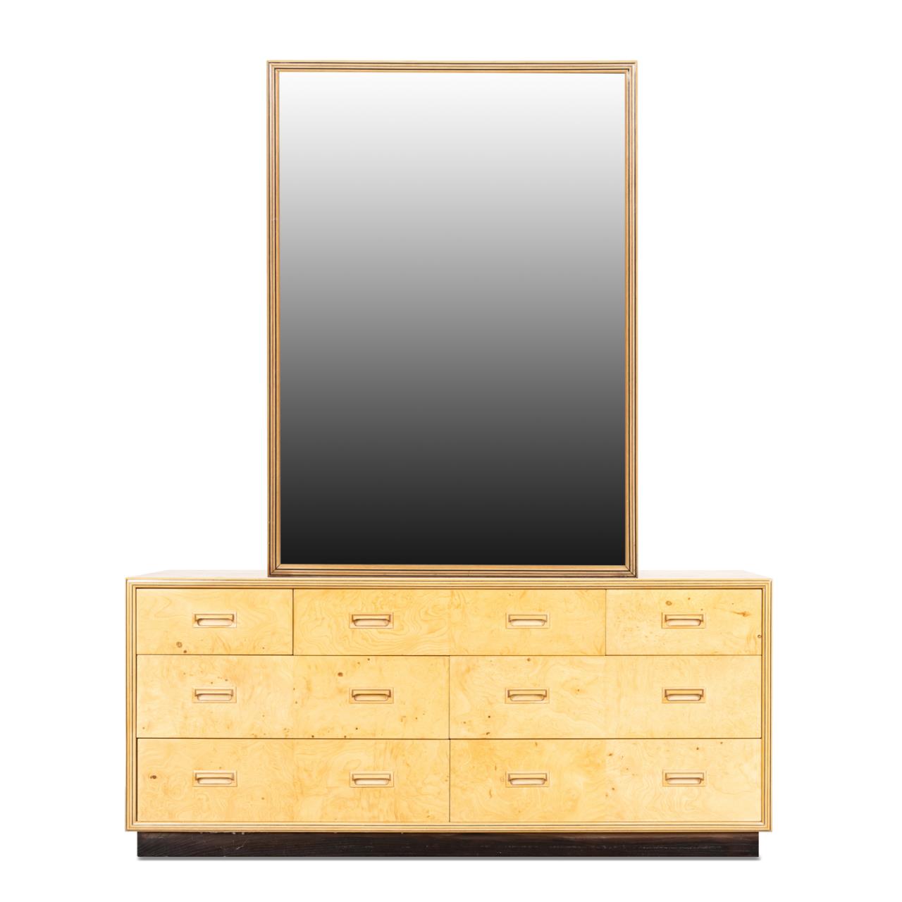 2PCS HENREDON "SCENE TWO" DRESSER &