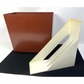 2pcs Mid Century Modern Plasti