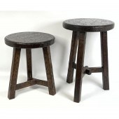 2pcs OUTLOOK Three Legged Stoo
