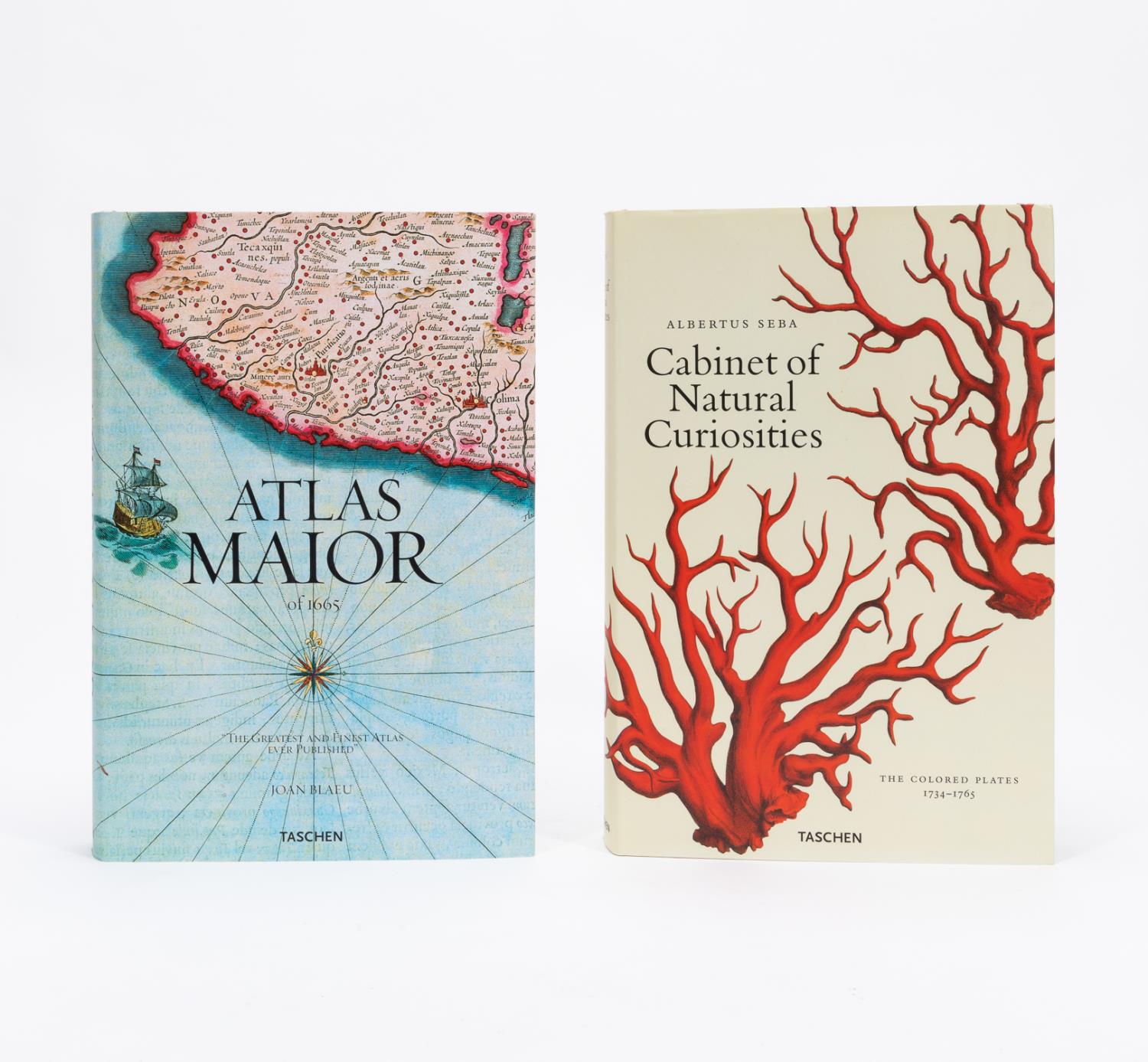 2PCS TASCHEN HARDBACK BOOKS, SEBA &