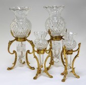 2PR F & C OSLER GILT BRONZE CU