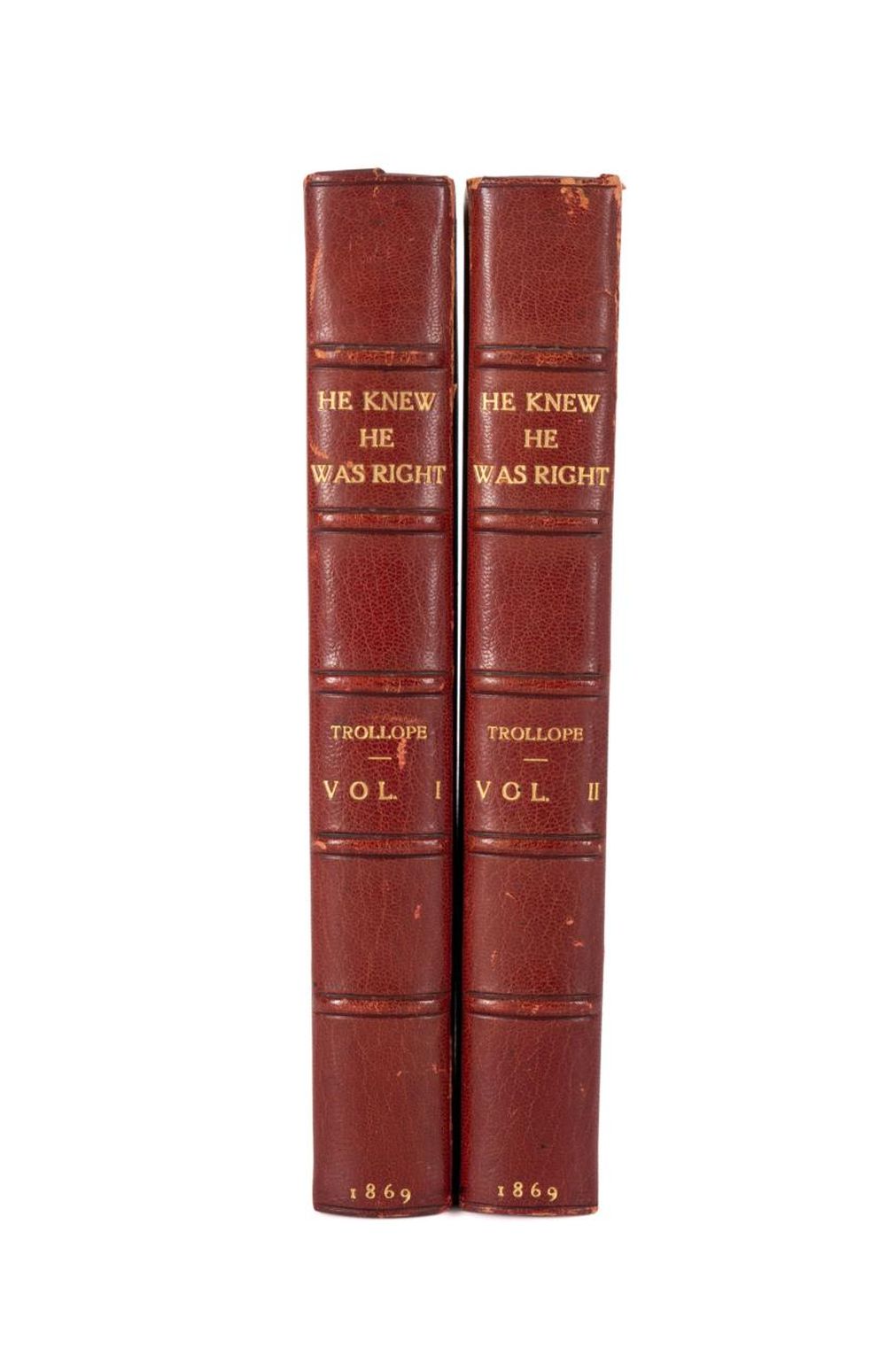 2VOL ANTHONY TROLLOPE HE KNEW HE