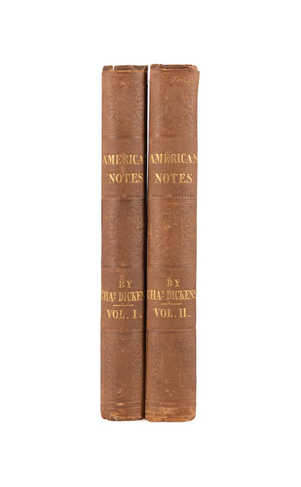 2VOL C. DICKENS, AMERICAN NOTES,