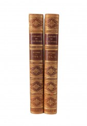 2VOL C. DICKENS LIBRARY OF FIC