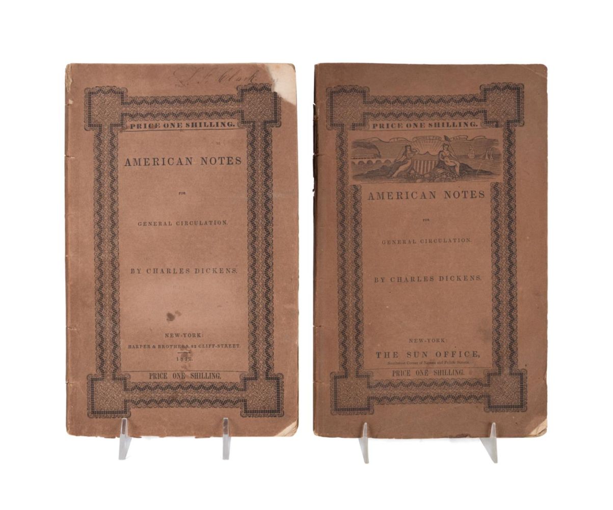 2VOL CHARLES DICKENS, AMERICAN