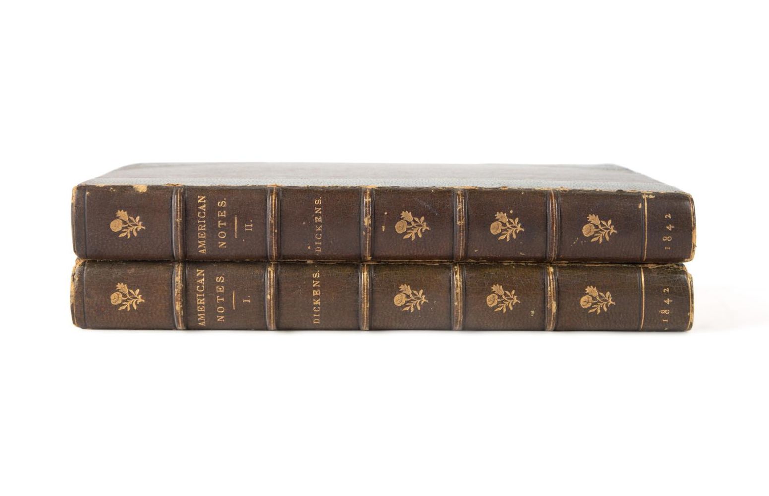 2VOL CHARLES DICKENS, AMERICAN