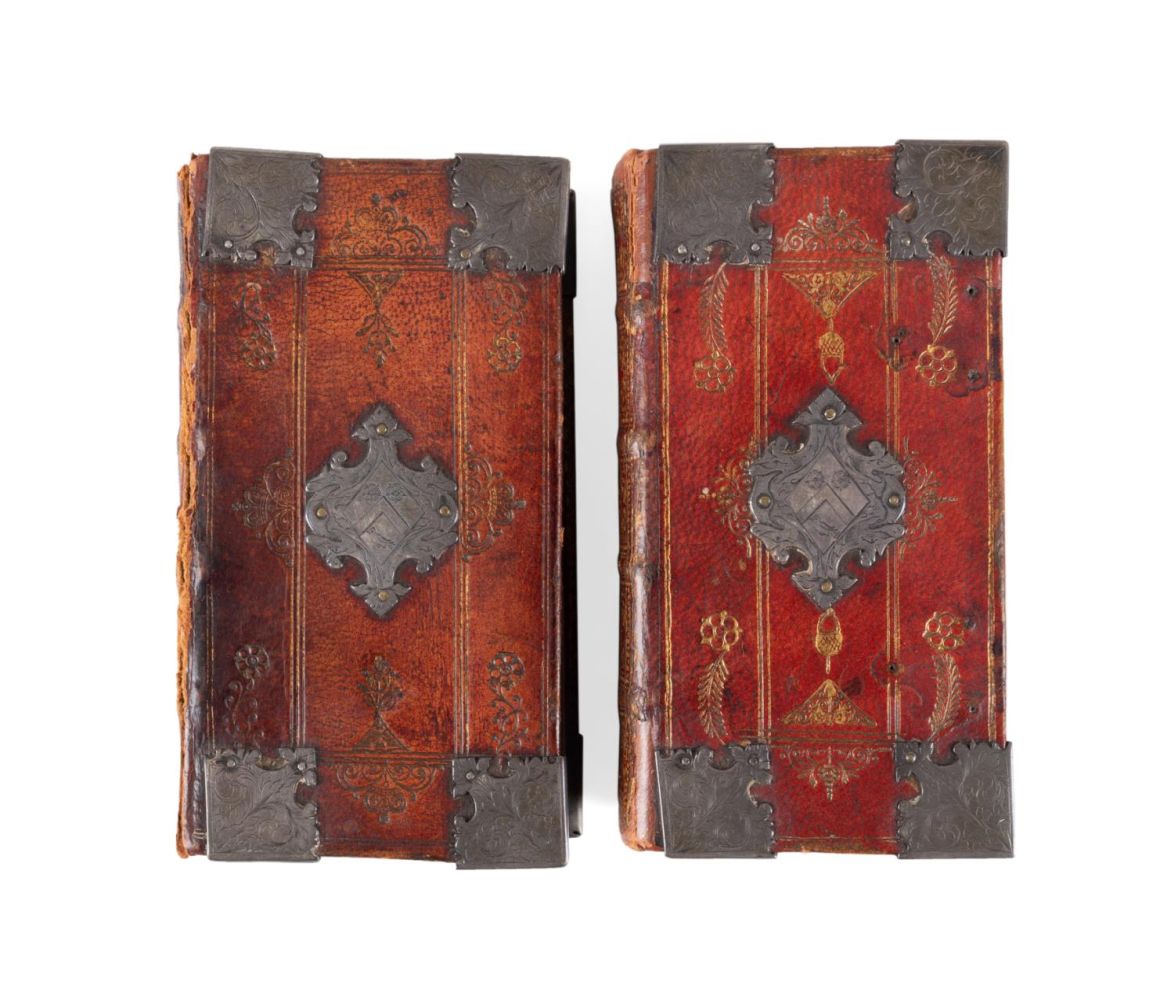 2VOL HOLY BIBLE AND BOOK OF