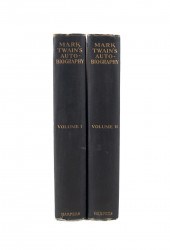 2VOL MARK TWAIN AUTOBIOGRAPHY,