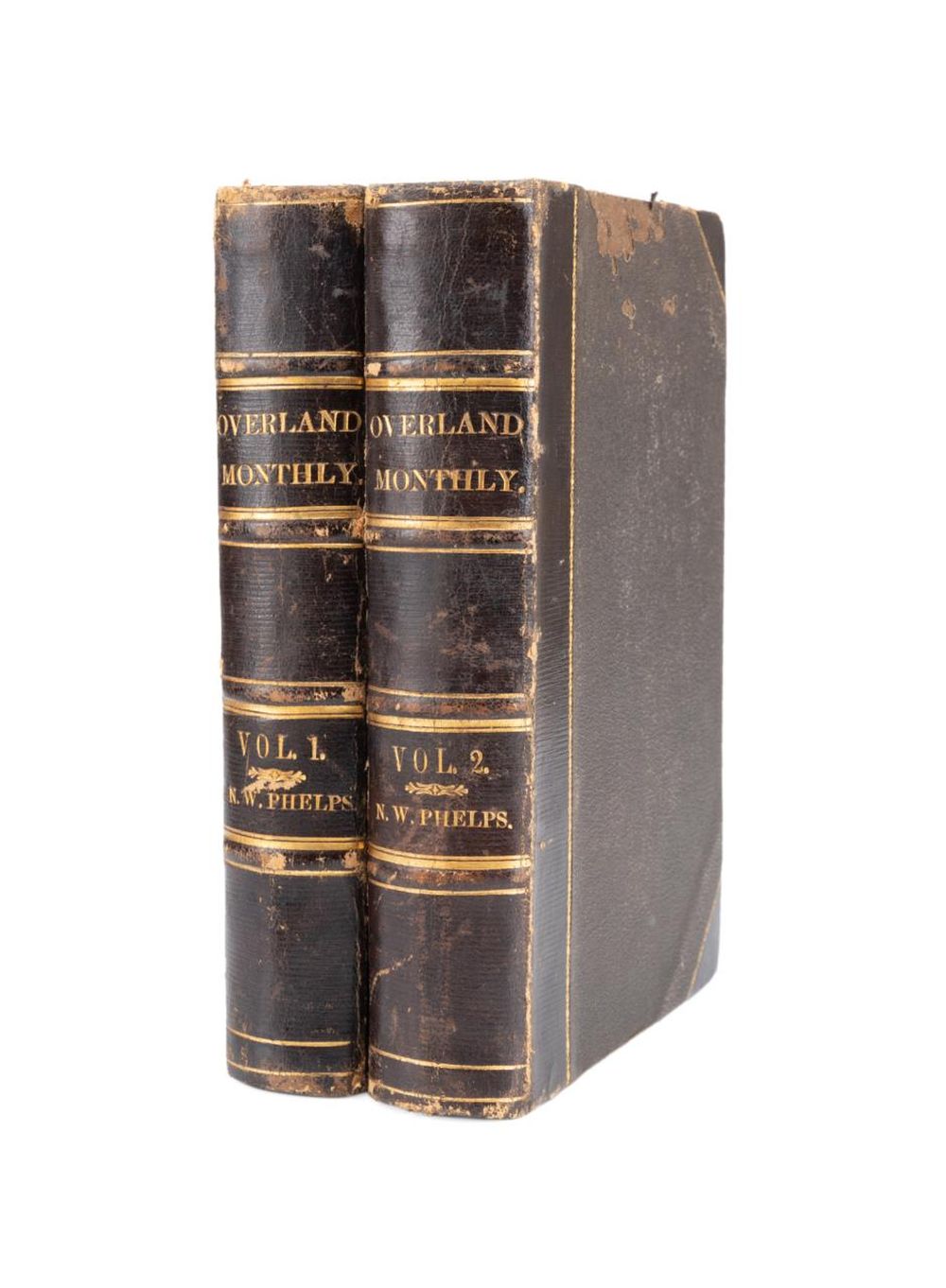 2VOL OVERLAND MONTHLY MAGAZINES