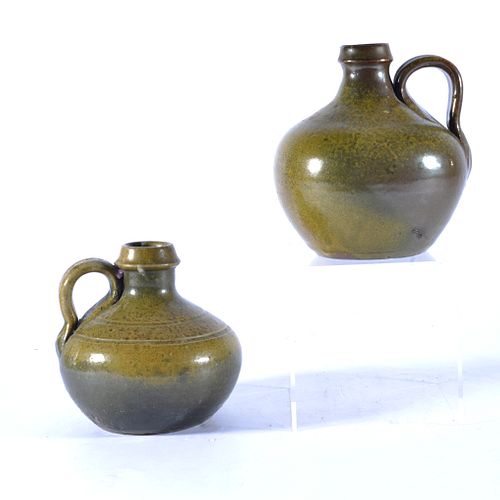 2X JUGTOWN FROGSKIN GLAZE