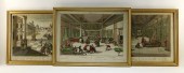 3 18C FRENCH INTERIOR GENRE AR