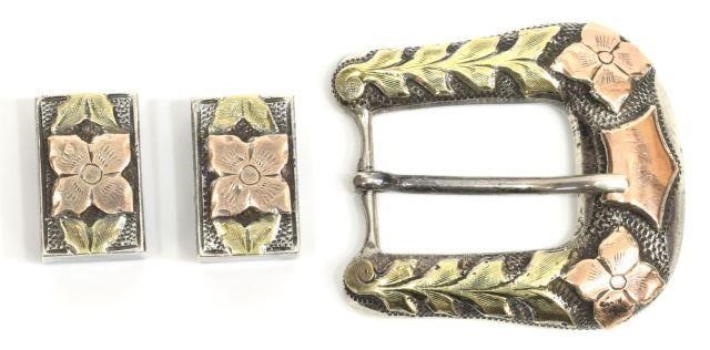 (3) 18KT TWO-TONE GOLD & STERLING