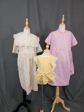 3 1930s Child Garments. Includ