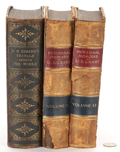 3 1ST ED. BOOKS, INCL. ULYSSES S.