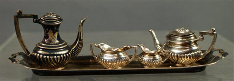 (3) 4 pc miniature sterling