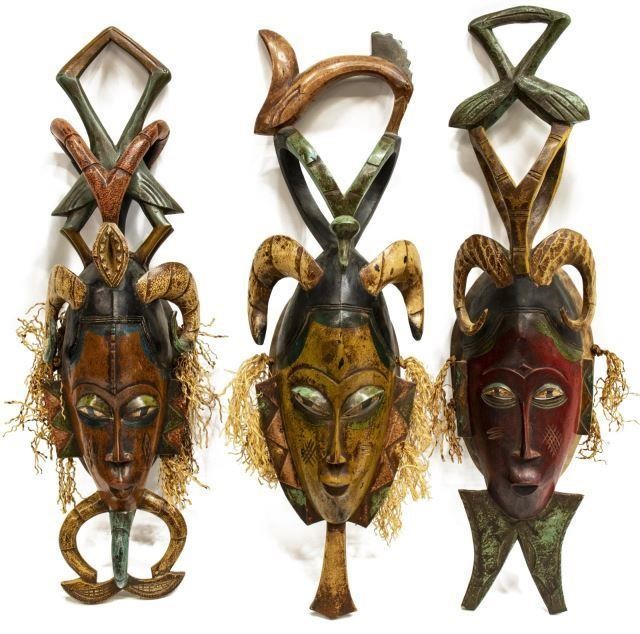 (3) AFRICAN GURO IVORY COAST