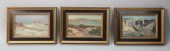 3 ALBERT GROLL OIL ON BOARD LA