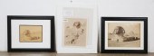 3 ALBUMEN PRINTS EGYPT SEBAH,