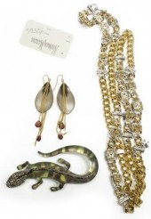 (3) ALEXIS BITTAR LUCITE SALAM