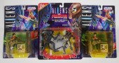 (3) ALIENS TOYS ORIG PACKAGING