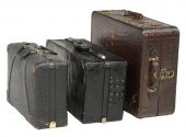 (3) ALLIGATOR & OTHER LEATHER
