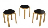 (3) ALVAR AALTO ICF MODEL 60 B