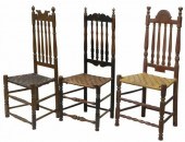 (3) AMERICAN BANISTER BACK SID