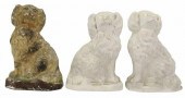(3) AMERICAN CHALKWARE SPANIEL