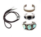 3 AMERICAN INDIAN STERLING CUF