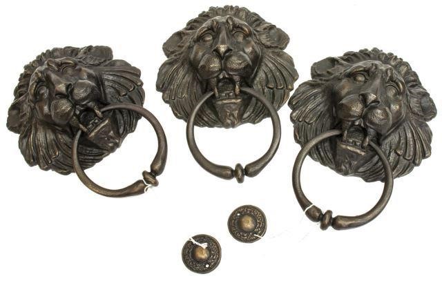 (3) AMERICAN PATINATED BRONZE