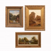 3 AMERICAN SCHOOL FRAMED LANDS