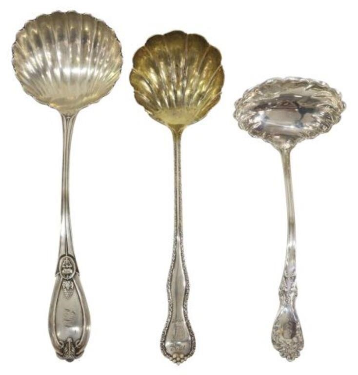 (3) AMERICAN STERLING SILVER SOUP