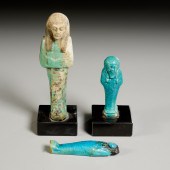 (3) ANCIENT EGYPTIAN FAIENCE U