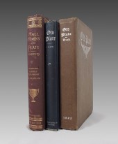 3 ANTIQUE BOOKS ON SILVER HALL