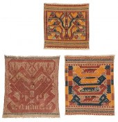 3 ANTIQUE CEREMONIAL TAMPAN CL