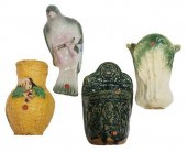 (3) ANTIQUE CHINESE CERAMIC GL