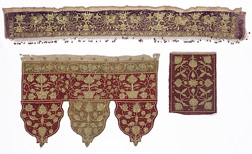 3 ANTIQUE CHINESE/SUMATRAN