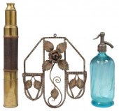 (3) ANTIQUE DISPLAY ITEMS, SIP